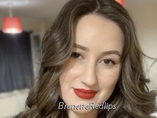 BrunetteRedlips