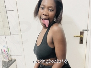 Lickingboobs18